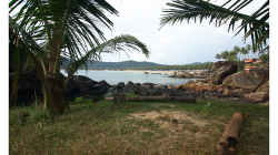 Goa - pohled na Palolem Beach