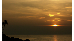 Goa - další kýčovitý západ slunce