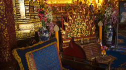 Jeden z chrámů v Chiang Rai