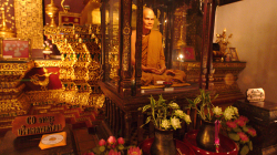 Jeden z chrámů v Chiang Mai